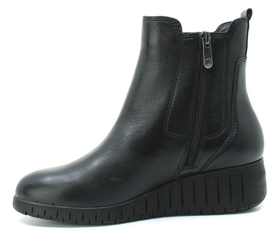 MARCO TOZZI 2-25442-43 black, dámská kotníková obuv