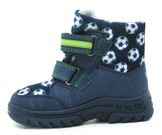 BEFADO 615004 modré/míč, dětská zimní obuv vel.33