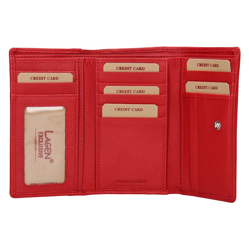 dámská peněženka LAGEN BLC/4386/419 RED