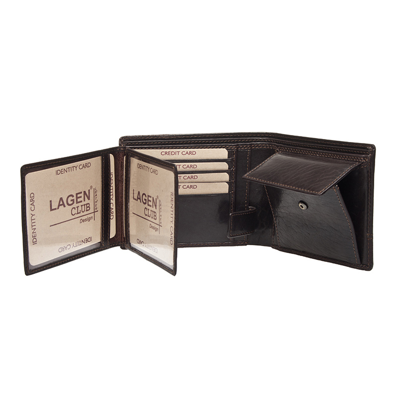 pánská peněženka LAGEN 2108/T dark brown