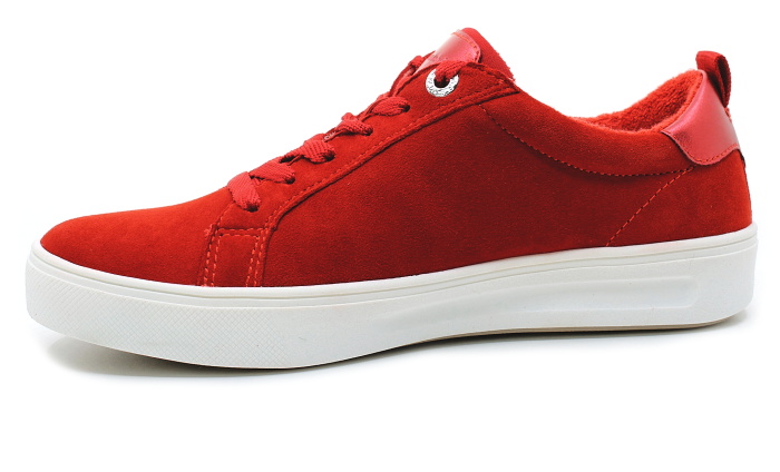 TAMARIS COMFORT 8-83707-42 red suede, dámské tenisky vel.40