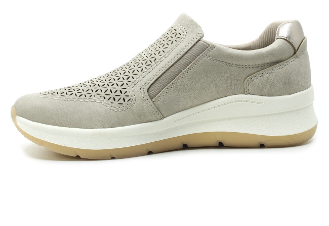 JANA 8-24767-44 beige, dámské polobotky vel.38