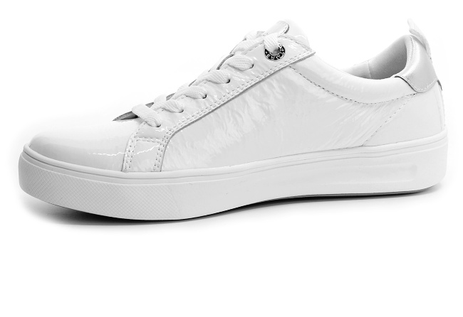 TAMARIS COMFORT 8-83707-42 white patent, dámské tenisky