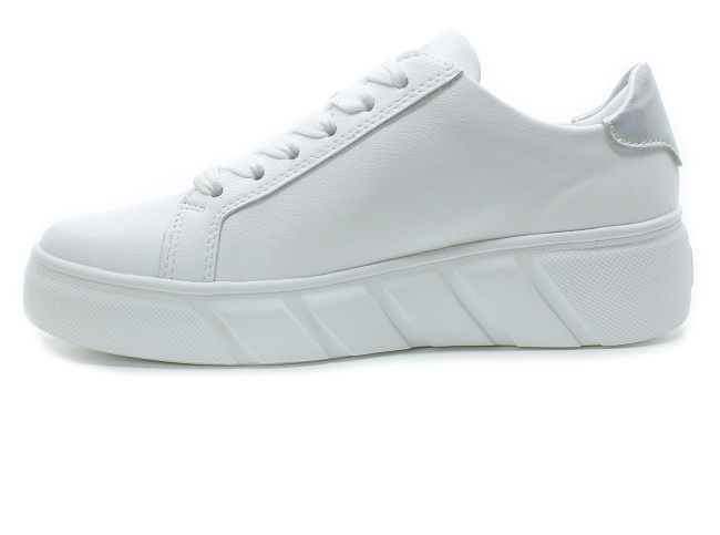 RIEKER W2605-80 white, dámské tenisky
