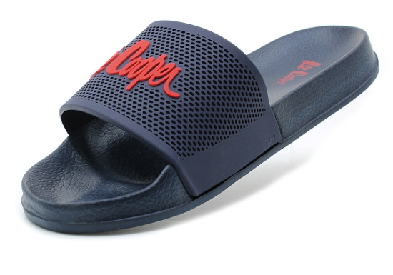 Lee Cooper 3524L blk/navy, pantofle 