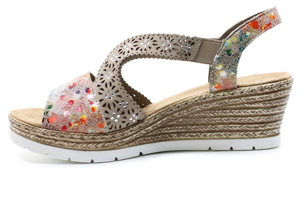 RIEKER 61916-90 multi, dámské sandály