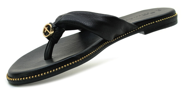 TAMARIS 1-27126-44 001 black, dámské žabky vel.38