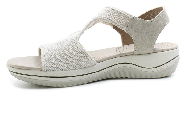 JANA 8-28772-44 400 beige, dámské sandály