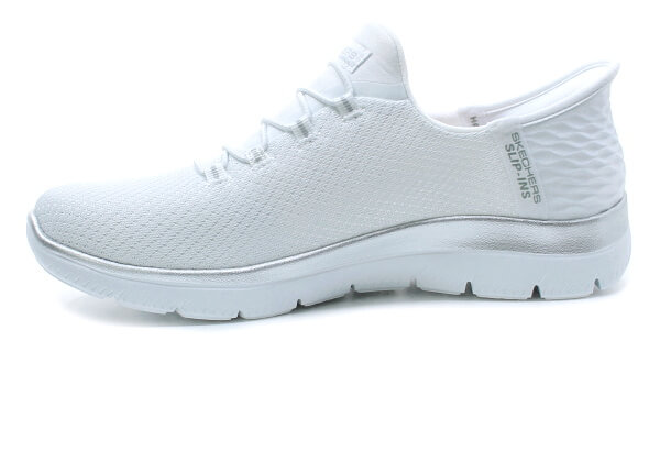 SKECHERS SUMMITS DIAMOND DREAM 150123/WSL white/silver, dámské tenisky
