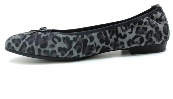TAMARIS 1-22116-41 261 grey leopard, dámské baleriny