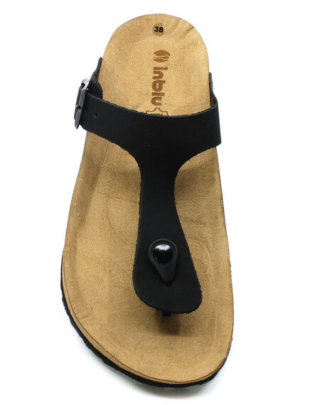 INBLU ND000019 nero, dámské žabky