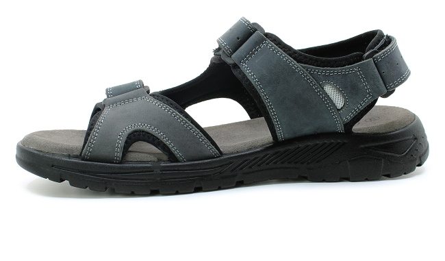 KLONDIKE 6401 navy/grey, pánské sandály 