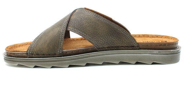 INBLU BU000015 marrone, pánské pantofle