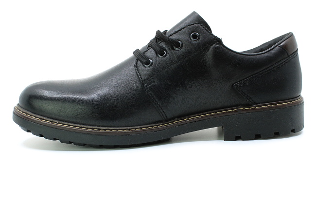 RIEKER F4611-00 black, pánské polobotky