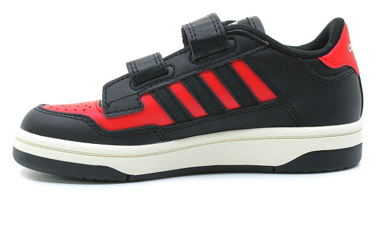 adidas RAPID COURT CF C JR1021 černočervené, dětská obuv vel.35