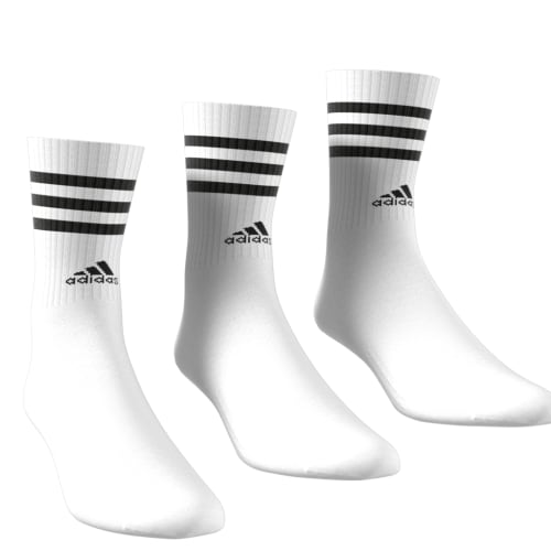  adidas ponožky HT3458 3-Stripes Cushioned Crew – 3 páry 