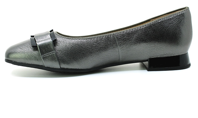 CAPRICE 9-22101-45 289 dk.grey metal, dámské baleríny vel.39