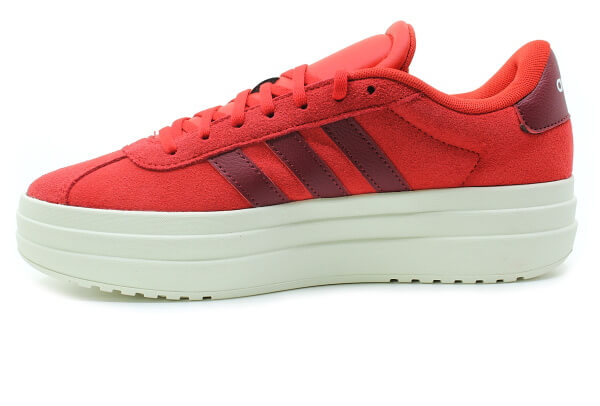 adidas VL COURT BOLD J JS3480 červené, dámské tenisky vel.3,5