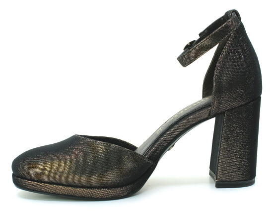 TAMARIS 1-22463-45 963 copper glam, společenské lodičky