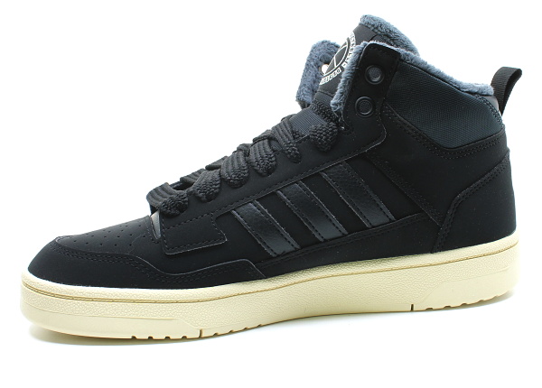 adidas RAPID COURT MID WINTERIZED JR1027 černá, zimní tenisky vel.4