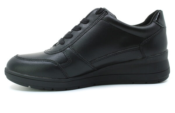 JANA 8-23700-45 001 black, dámské polobotky vel.40