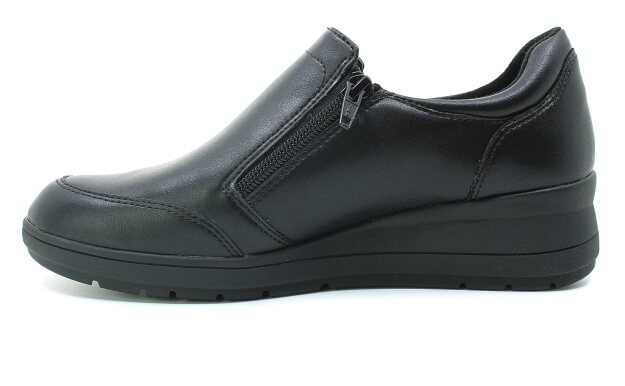 JANA 8-24701-45 001 black, dámské polobotky vel.40