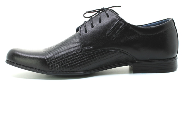 HILBY M27 black, pánské polobotky 