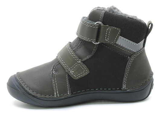 PONTE DA07-5-2466 dark grey, dětská zimní obuv