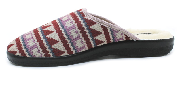 MJARTAN 707 LA129 vínové, dámská domácí obuv vel.39