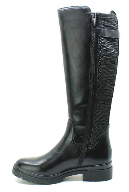 TAMARIS 1-25625-45 001 black, dámské kozačky vel.41