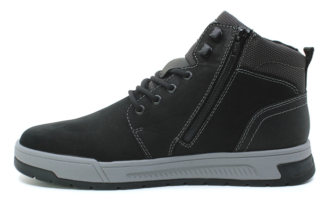 RIEKER 36040-00 black, pánská kotníková obuv 