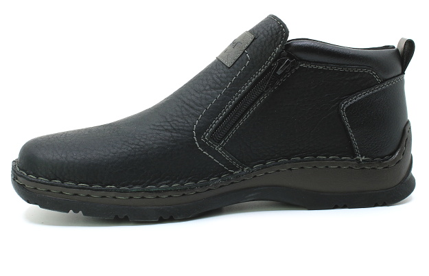 RIEKER 05357-00 black, pánská kotníková obuv vel.42