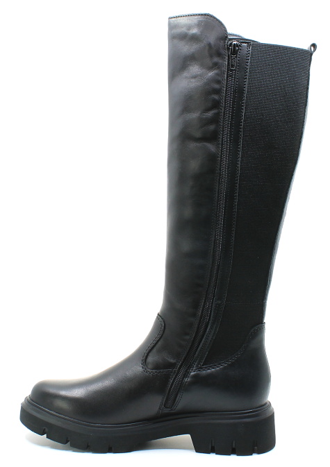 REMONTE D1W77-00 black, dámské kozačky vel.43