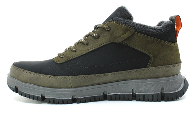 Bugatti 345-AC235-5500 1071 black/dark green, pánská zimní obuv