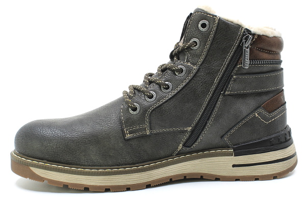 MUSTANG 15M0011002 dk.grey, pánská zimní obuv