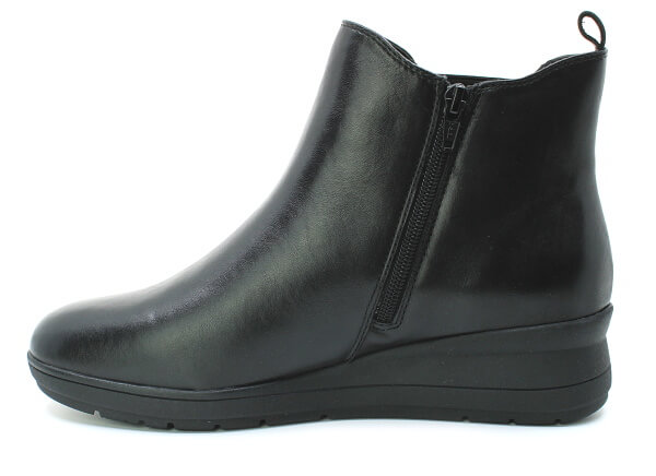 JANA 8-25720-45 001 black, dámská kotníková obuv vel.37