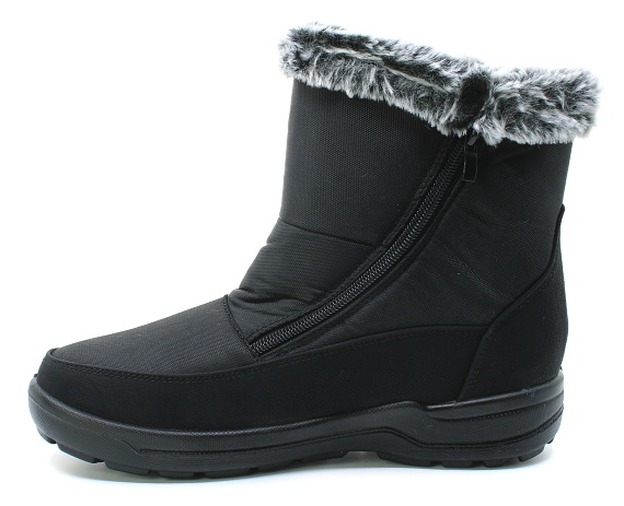 SCANDI 262-0207-A1 black, dámská zimní obuv
