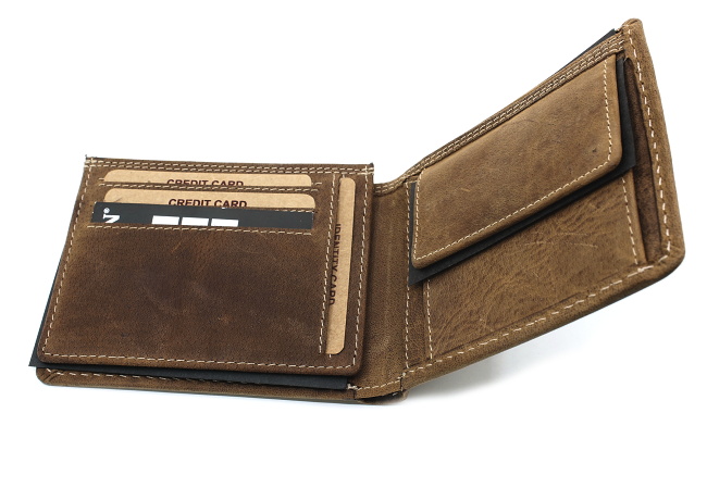 LAGEN 5097/C – pánská kožená peněženka hnědá