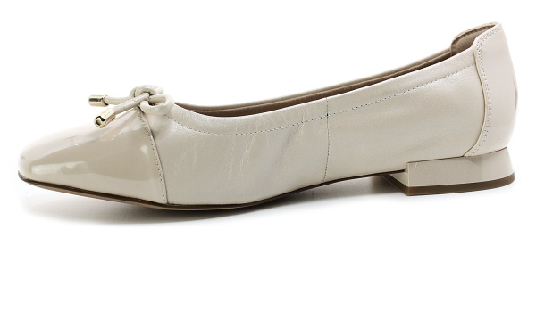 CAPRICE 9-22104-42 452 cream pearl, dámské baleríny vel.40