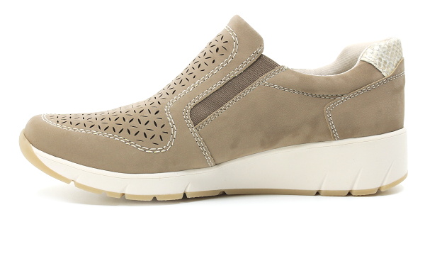 JANA 8-24765-46 341 taupe, dámské polobotky vel.39