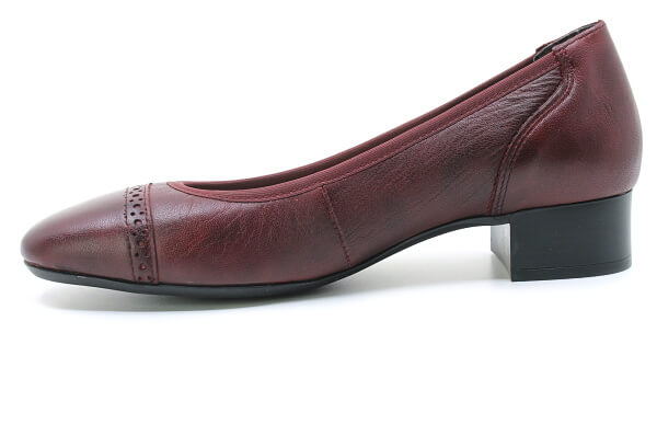 RIEKER 43450-35 red, dámské lodičky vel.38