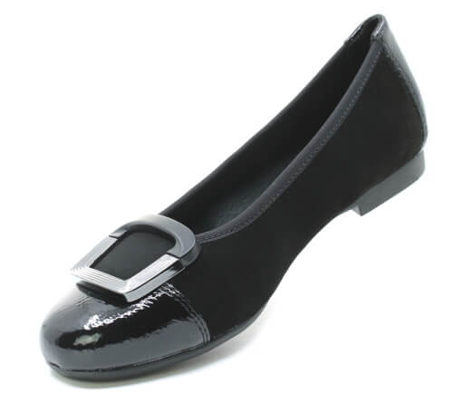 REMONTE D0K12-02 black, dámské baleríny