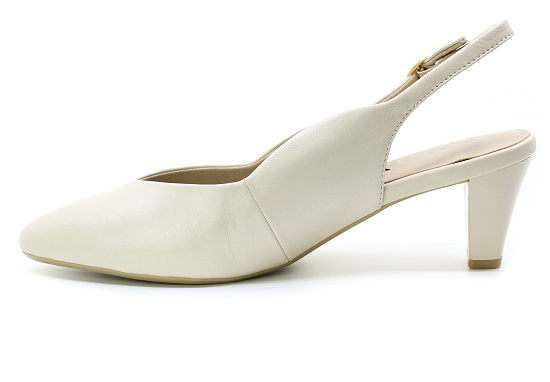 CAPRICE 9-29603-44 140 cream perlato, dámské lodičky vel.37 ½