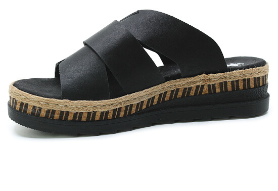 RIEKER V7989-00 black, dámské pantofle vel.40