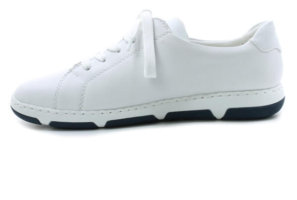 RIEKER 42424-80 white, dámské polobotky vel.41