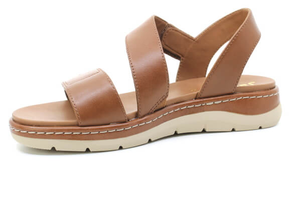 JANA 8-28711-46 305 cognac, dámské sandály