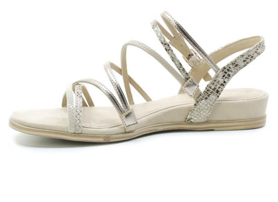 TAMARIS 1-28103-42 271 nude comb, dámské sandály vel.41