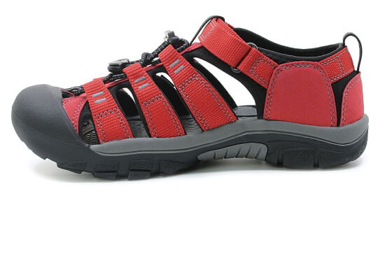 KEEN NEWPORT H2 1012318 ribbon red, juniorské sandály 
