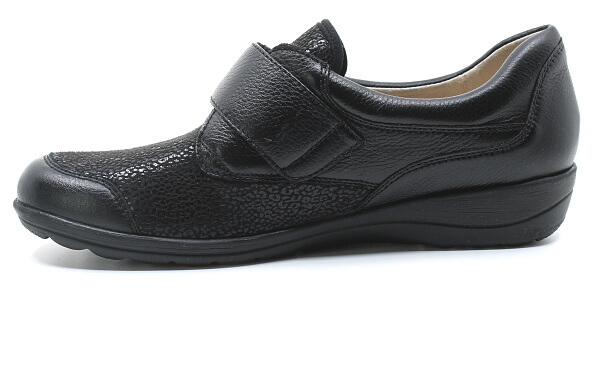 CAPRICE 9-24655-43 019 black comb, dámské polobotky vel.38