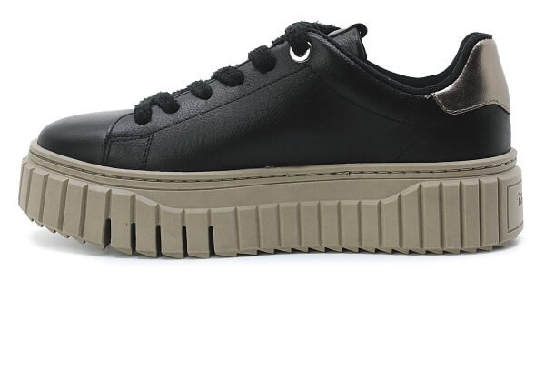 TAMARIS 1-23702-45 098 black comb, dámské polobotky